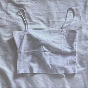 Zara cropped camisole tank